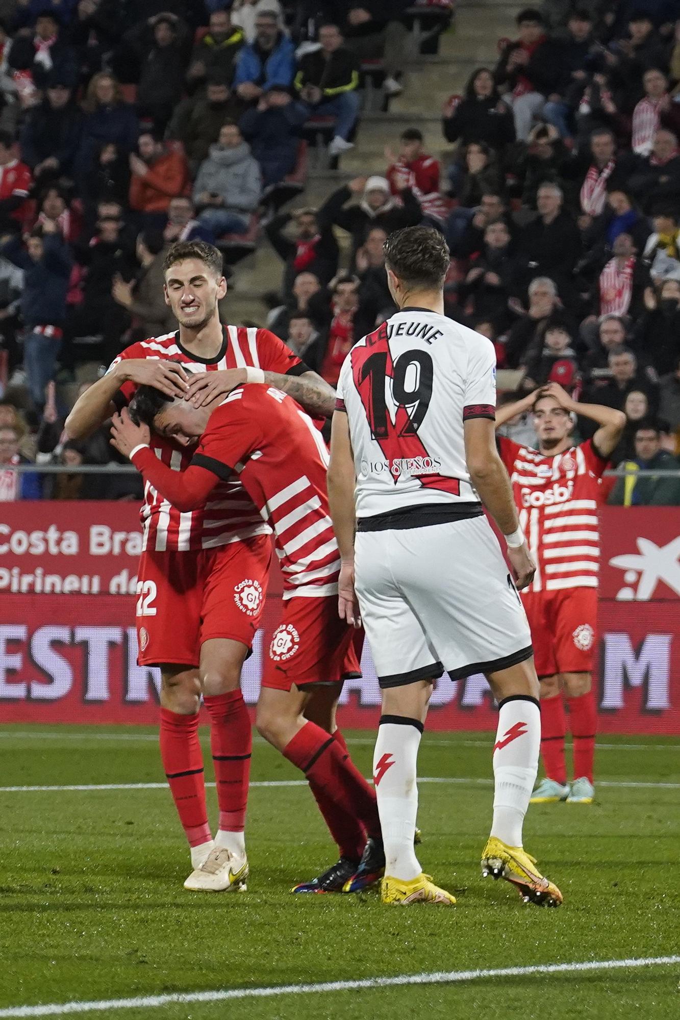 Les millors imatges del Girona-Rayo Vallecano