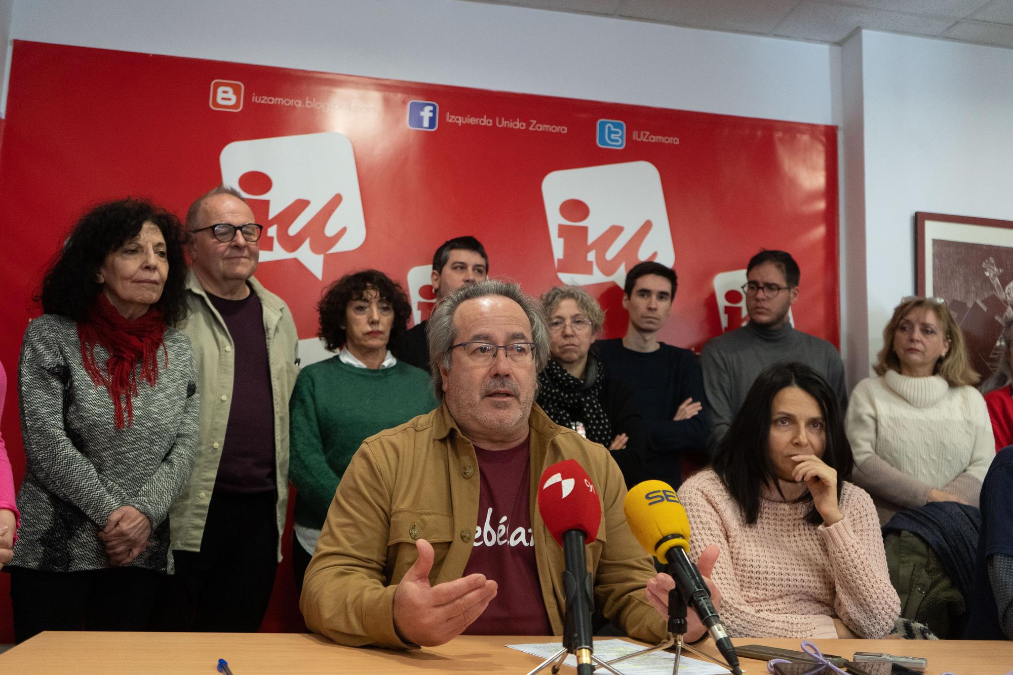 Francisco Guarido (Izquierda Unida) anuncia su candidatura a la Alcaldía de Zamora en 2023