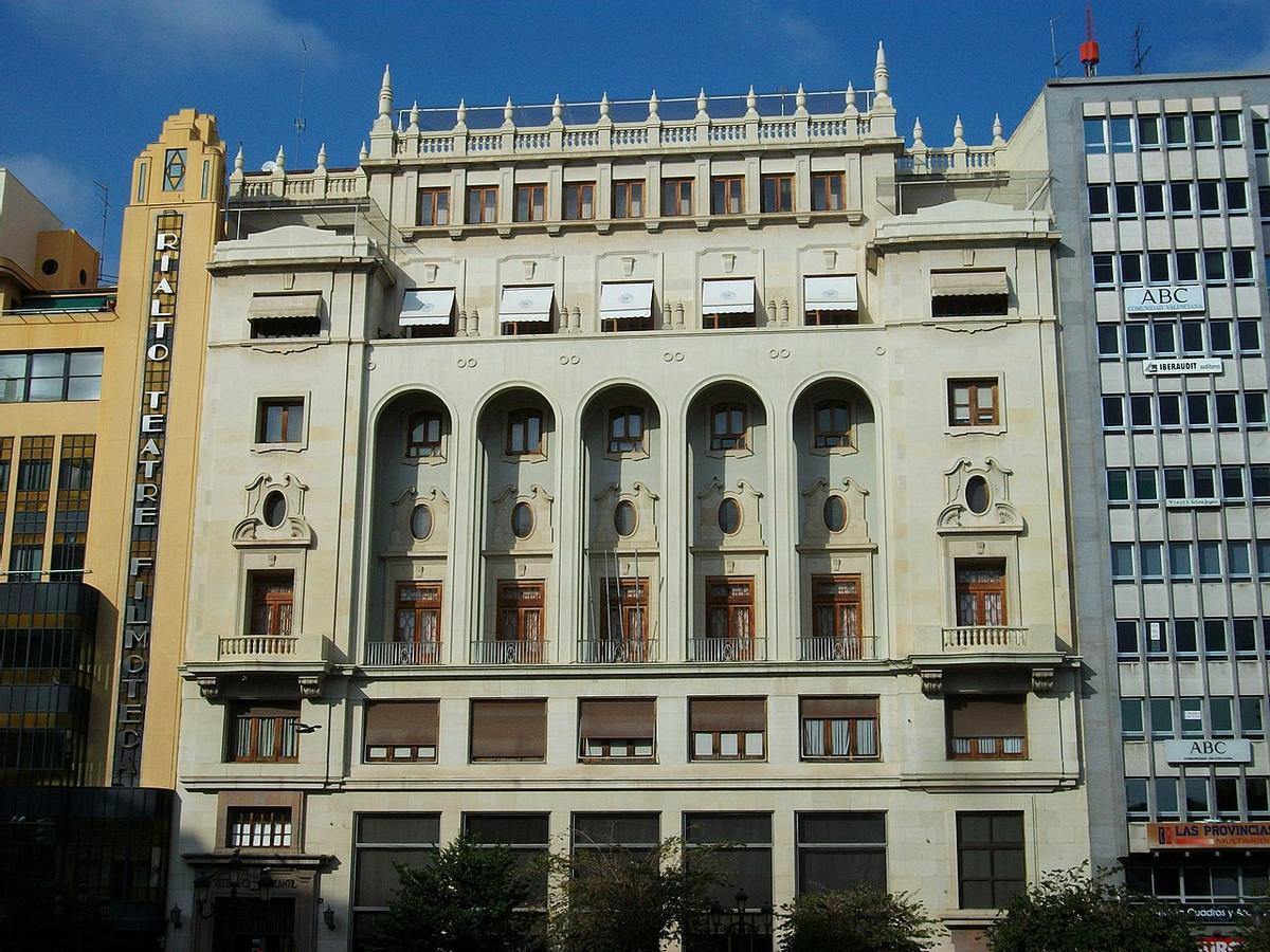 Una imagen de archivo del edificio del Ateneo Mercantil de València
