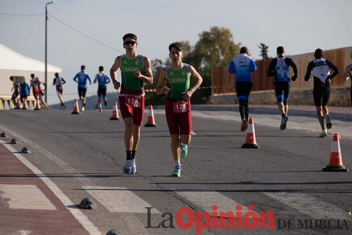 Campeonato Regional de Duatlón por relevos Súper Sprint en Calasparra (carrera a pie)