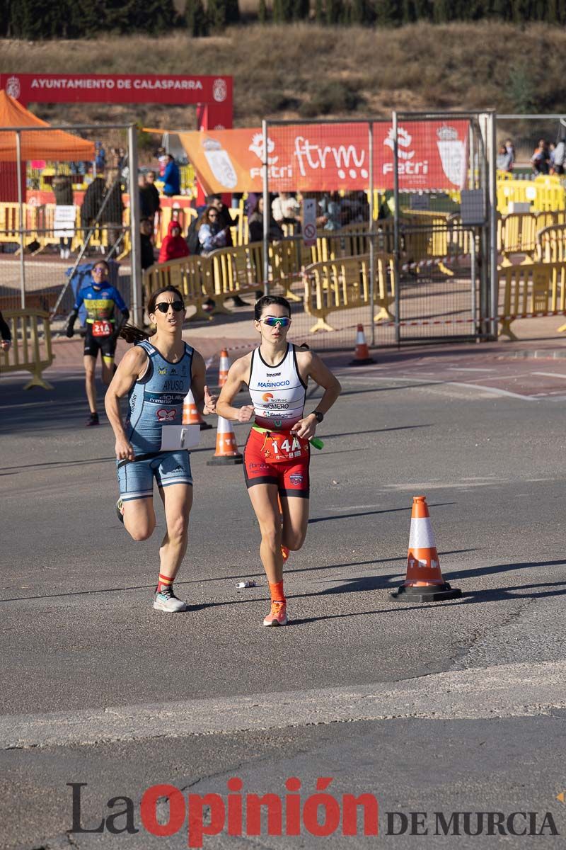 Campeonato Regional de Duatlón por relevos Súper Sprint en Calasparra (carrera a pie)