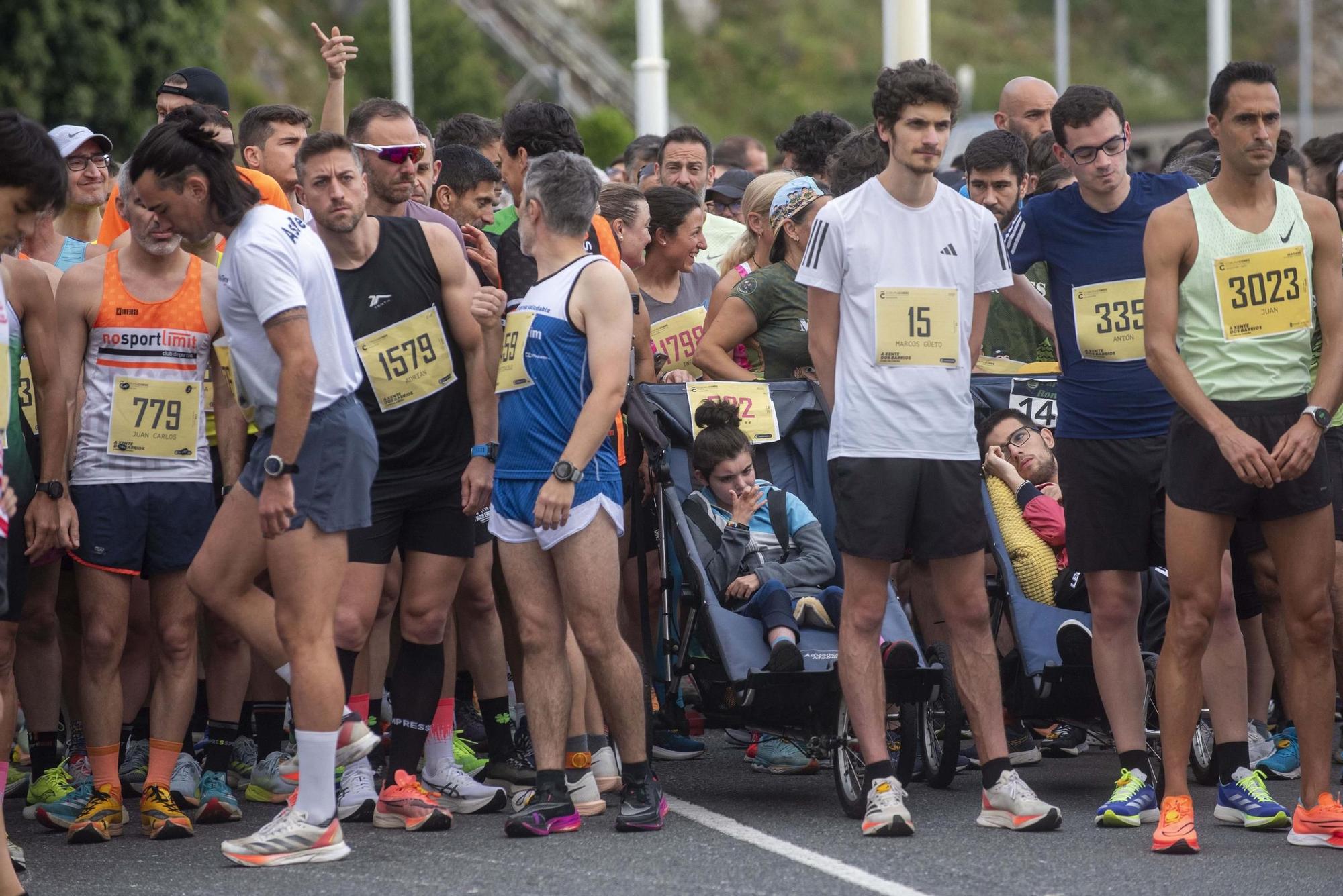 Pablo Bocelo y Vanessa Hervada ganan la carrera popular de Os Rosales