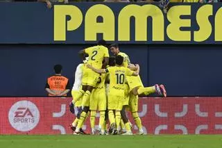 El 1-0 del Villarreal CF en el Villarreal CF 3-1 UD Las Palmas de la jornada 8 de LaLiga EA Sports