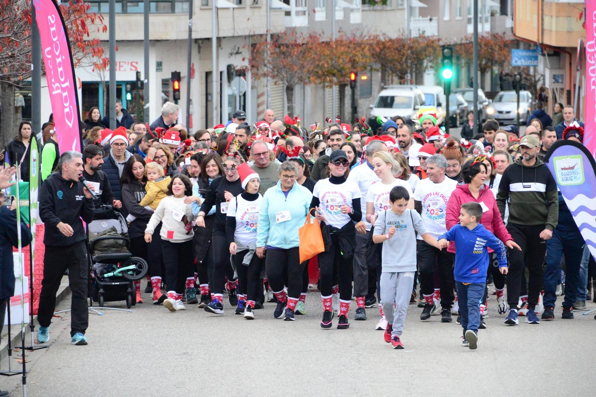 La carrera San Silvestre "Bye bye 2024" de Bueu en imágenes