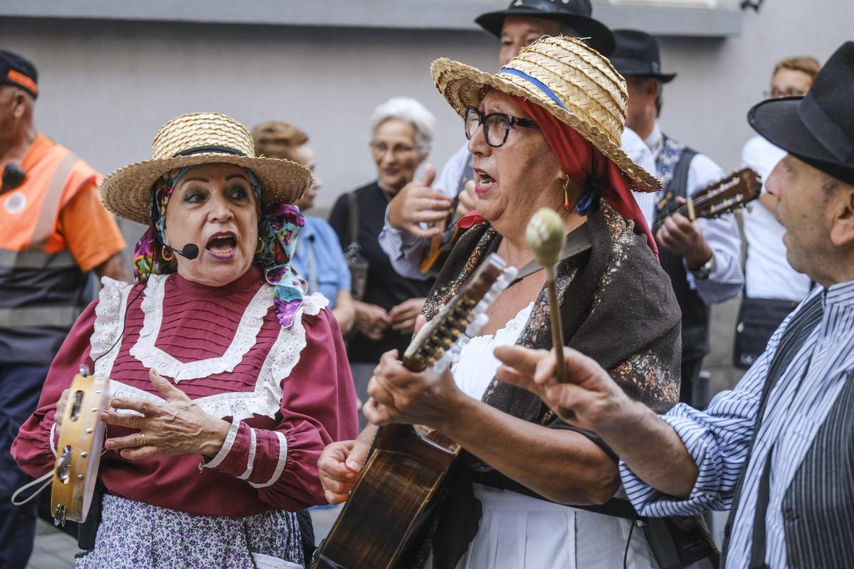 Romería ofrenda a la virgen de La Luz