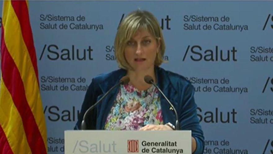 La consellera de Salut Alba Vergés.