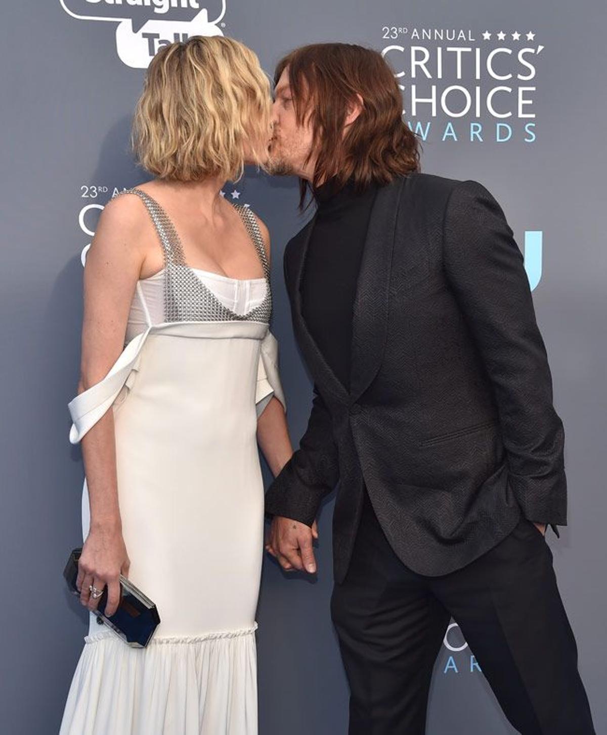 El beso de Diane Kruger y Norman Reedus