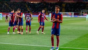 FC Barcelona - Mallorca: El gol de Lamine  Yamal