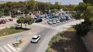 Orihuela oficializa 205 plazas de aparcamiento en la playa de La Glea