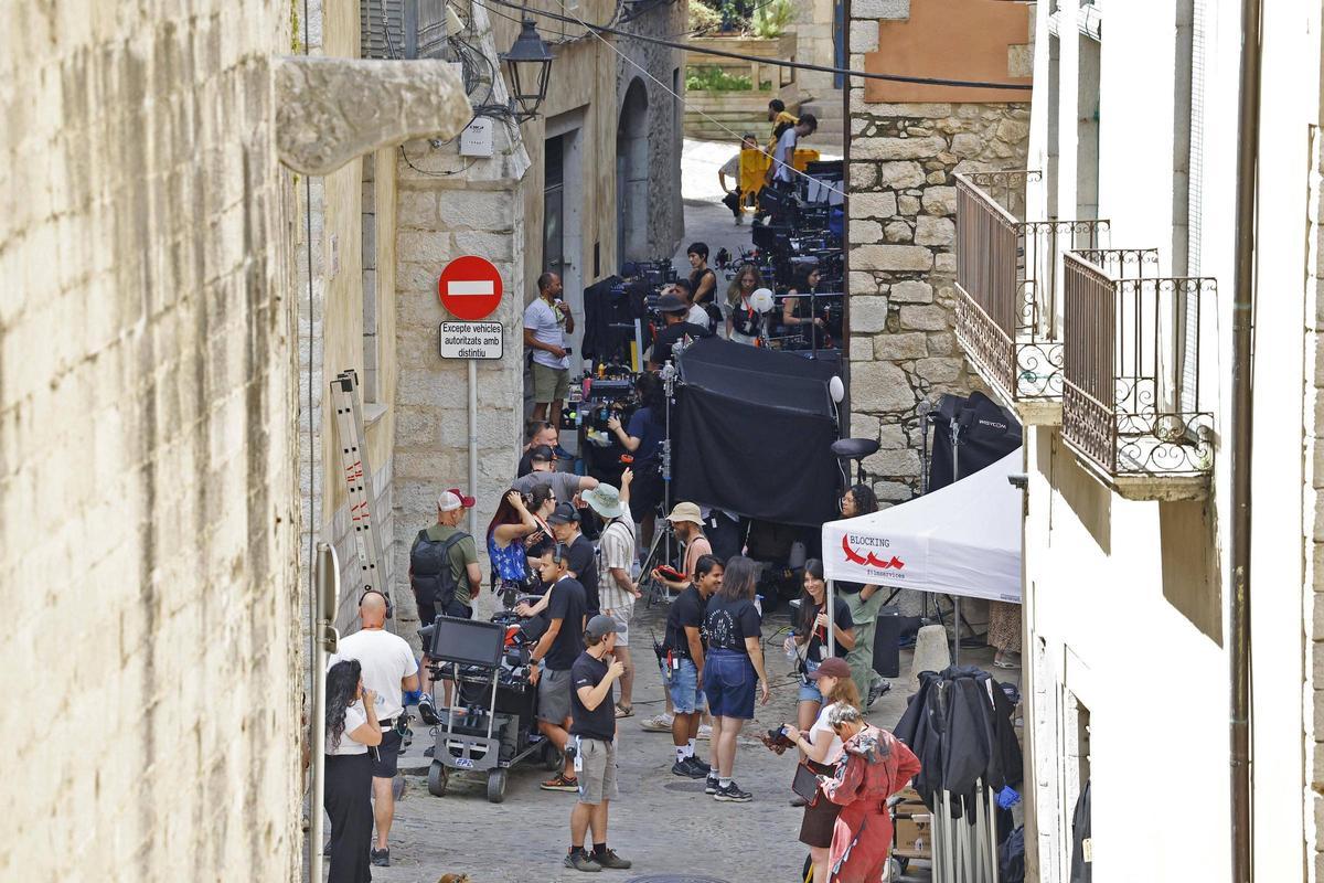 Fotos del rodatge de la sèrie 'Tomb Rider'