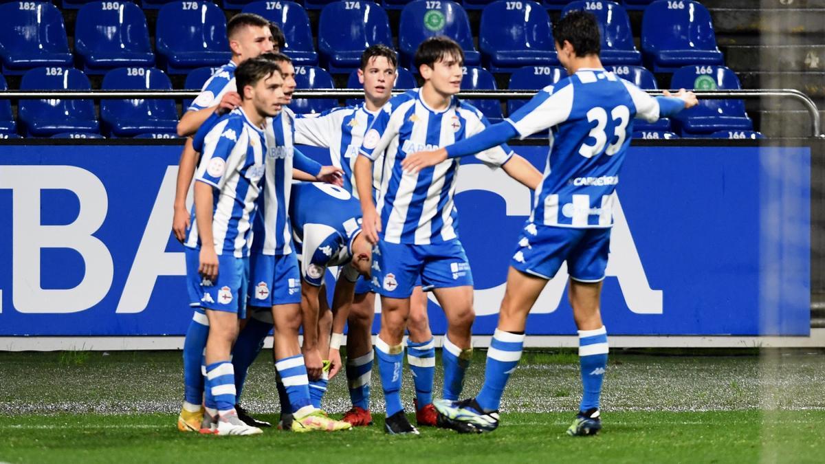 El Dépor golea 5-1 al Maccabi Haifa en la Youth League