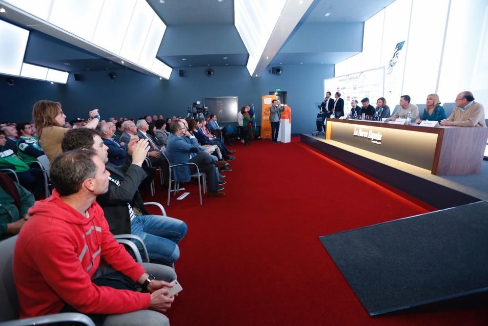 Presentación de la Vuelta Ciclista Asturias en el Club Prensa