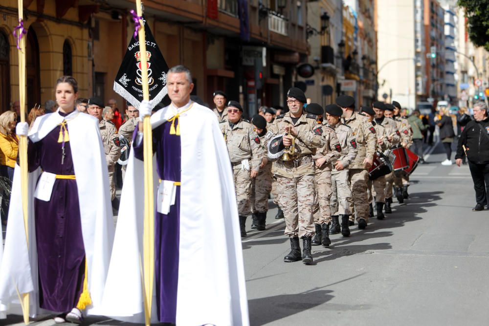 Procesión de las Palmas en la parroquia de Ntra. Sra. de los Ángeles