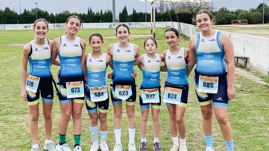 Podio para la Escolar del Triatló Ontinyent en el duatlón escolar de l’Olleria
