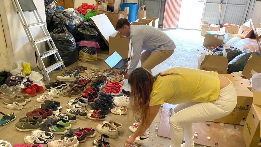 El destino de 1.250 pares de zapatillas solidarias donadas en Lanzarote