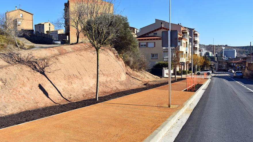 Súria estrena un nou accés per a vianants als barris de Santa Maria i Bellavista