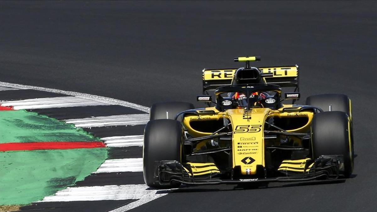 Carlos Sainz no pudo finalizar el GP de Gran Bretaña