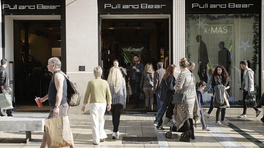 Larios es un ejemplo de calle de franquicias.