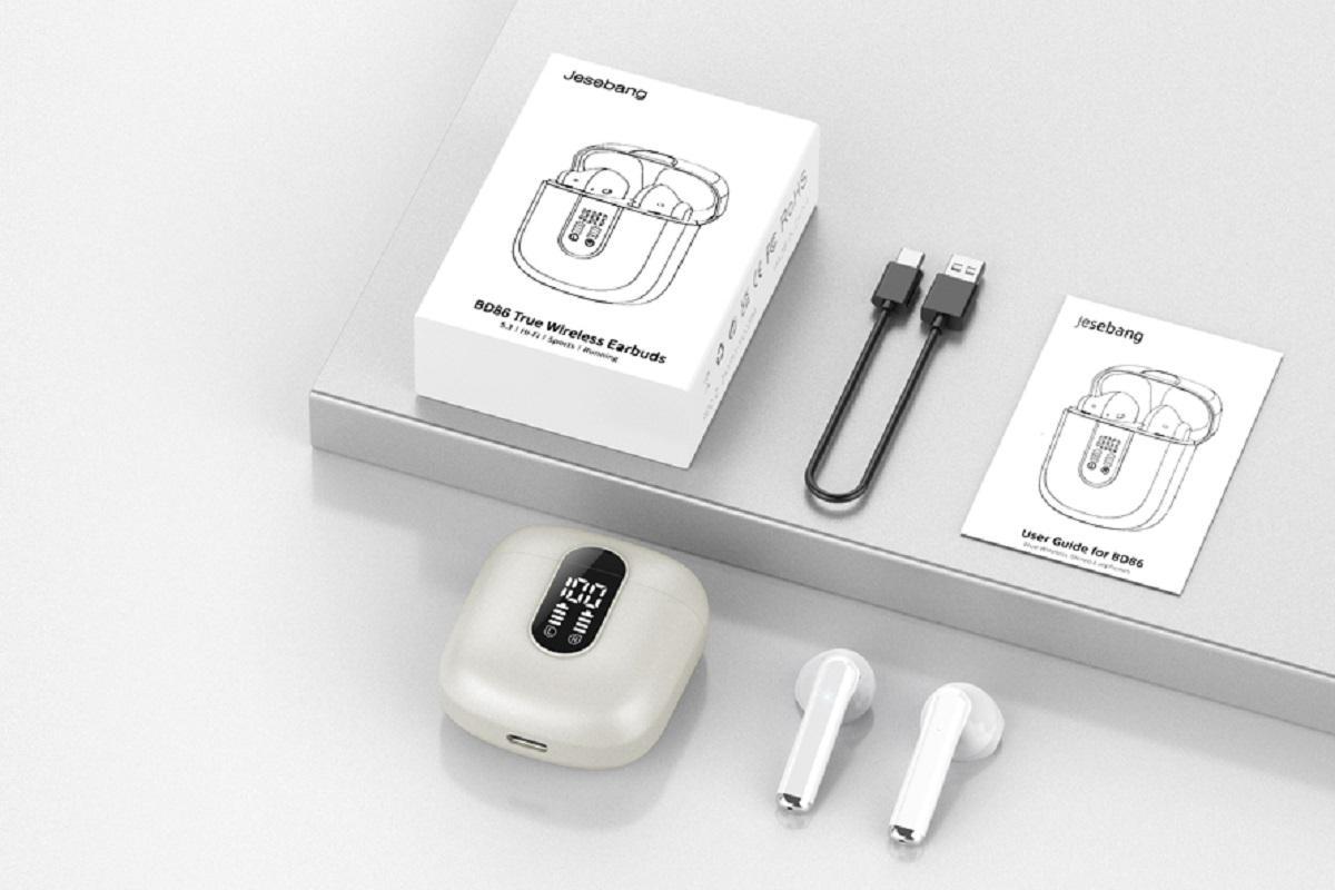 Los potentes auriculares inalámbricos Jesebang Los potentes auriculares inalámbricos Jesebang