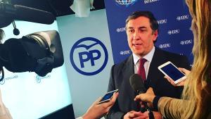 El secretario de Relaciones Internacionales del PP, José Ramón García Hernández. 