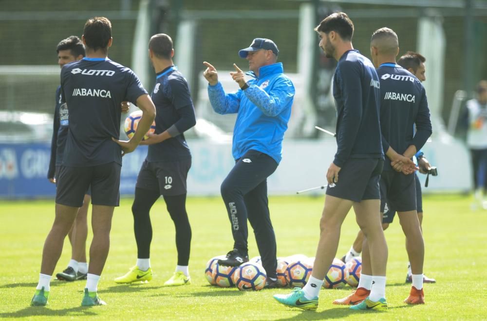 Última sesión antes de medirse al Espanyol