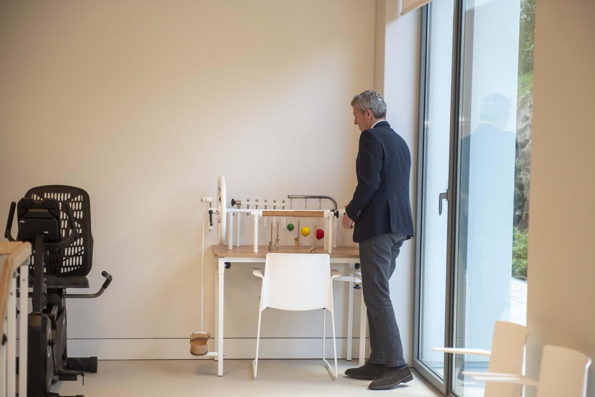 Visita a la nueva residencia de mayores de Eirís financiada por la Fundación Amancio Ortega