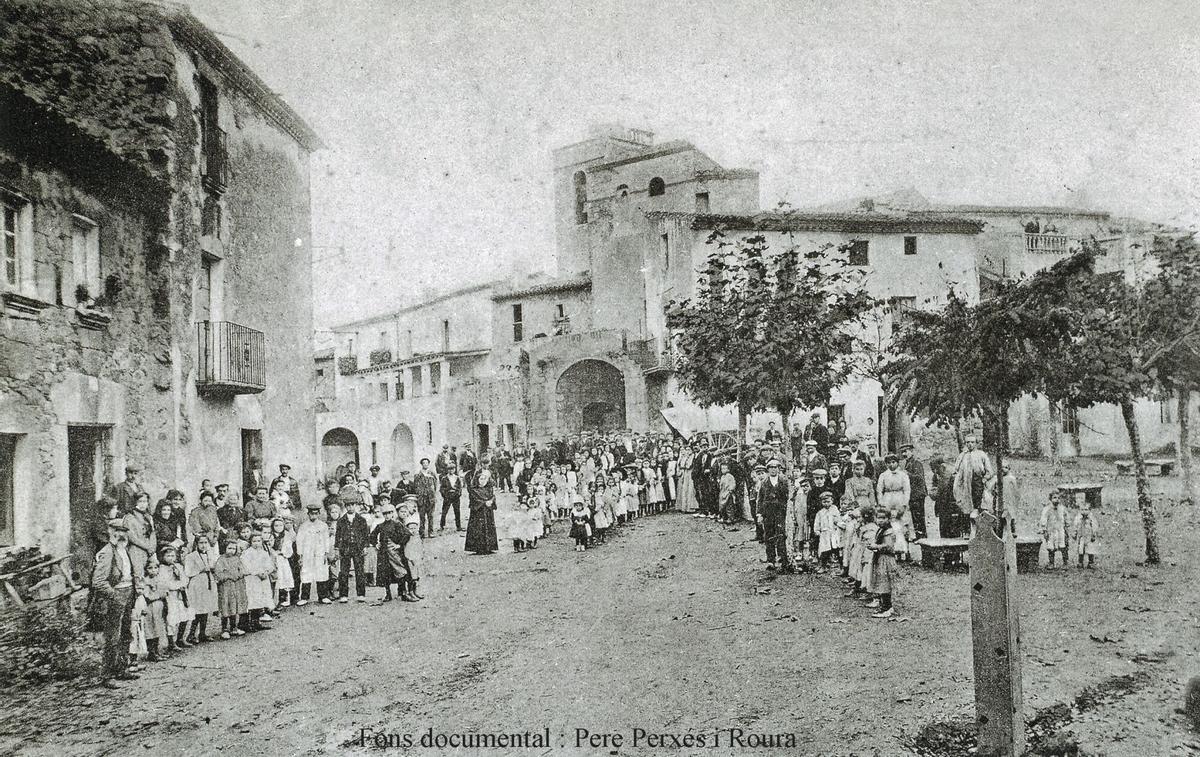 Darnius durant els anys seixanta.