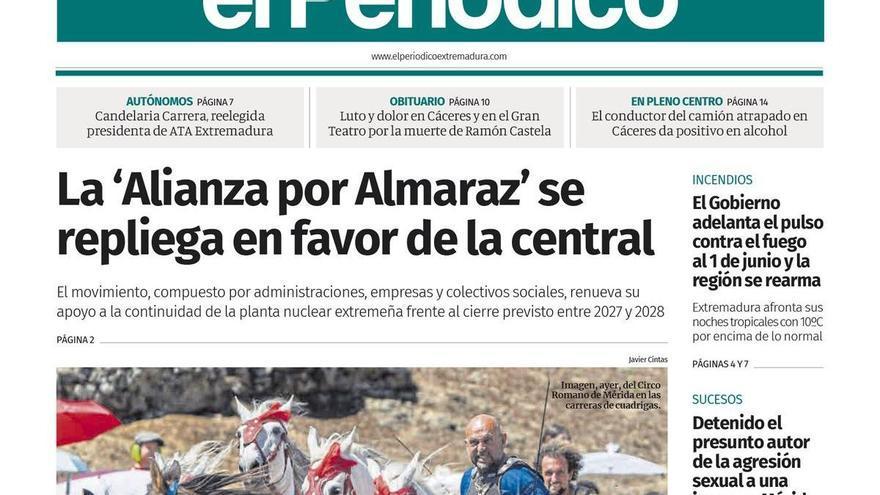 Consulta la portada correspondiente al día 22 de mayo de 2026