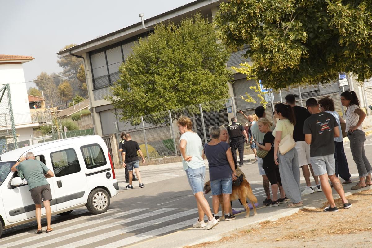 L'incendi d'Artés, en imatges