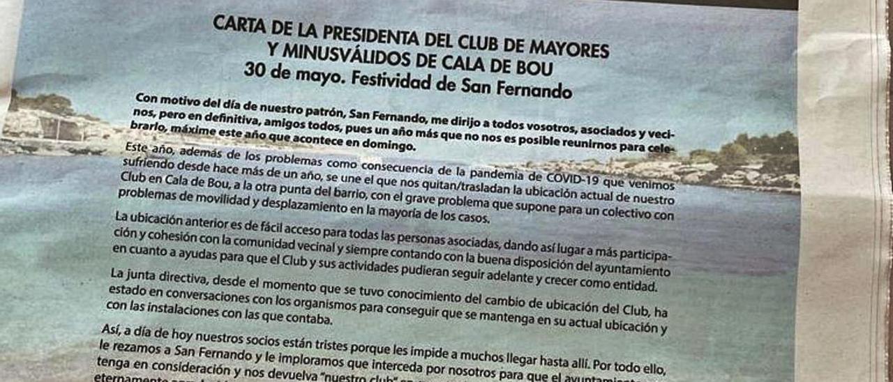 El anuncio fue publicado por el Consell de Eivissa en dos medios locales.  | DI