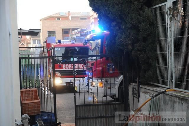 Así ha quedado la antigua fábrica de Rostoy tras el incendio en Murcia