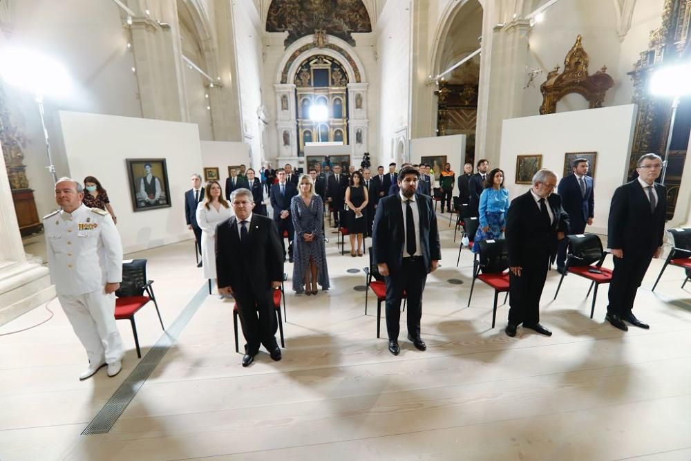 Acto institucional por el Día de la Región de Murcia en la iglesia de San Esteban