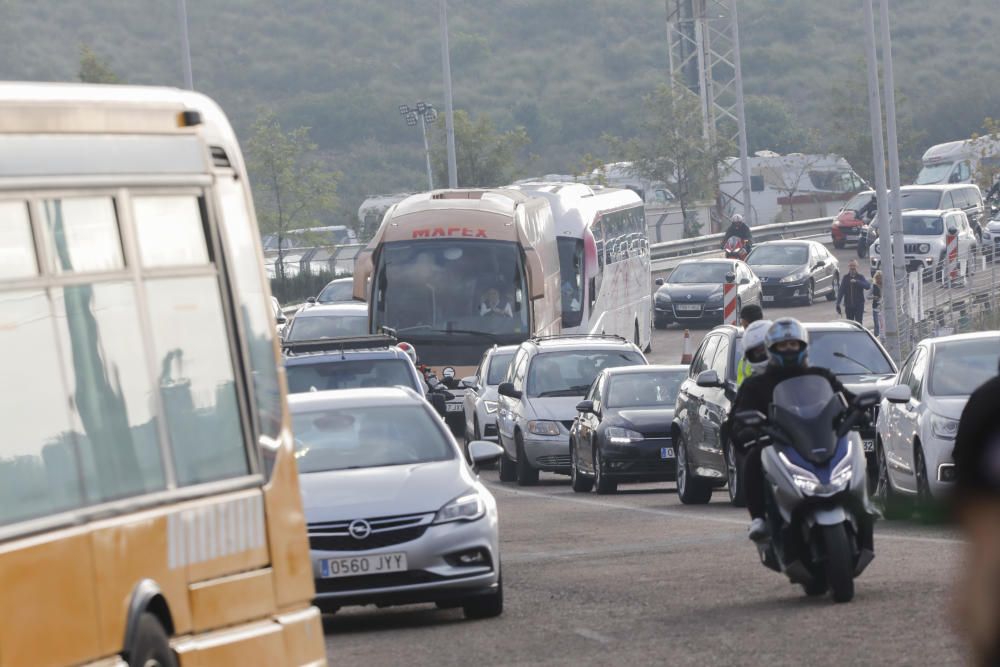 Colas para acceder al Circuit Ricardo Tormo