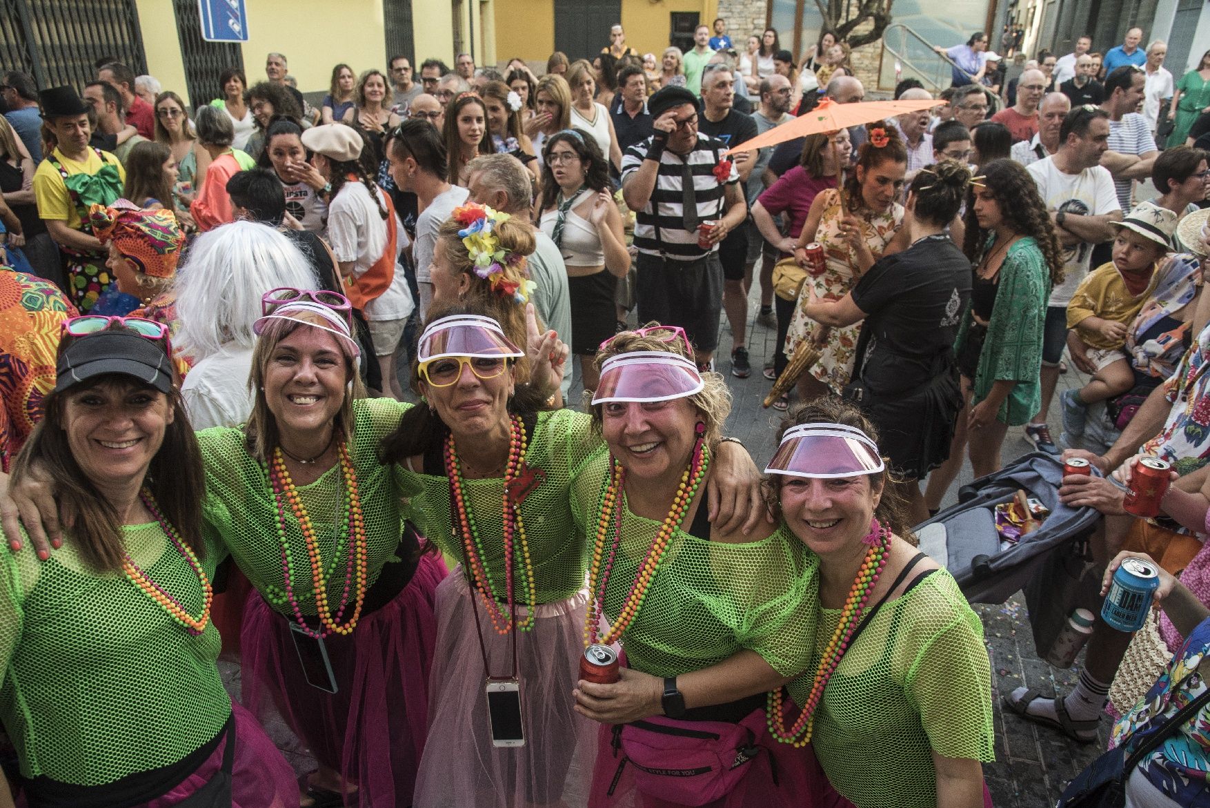 EN FOTOS | Així va ser la rua del Carnaval d'Estiu de Sallent