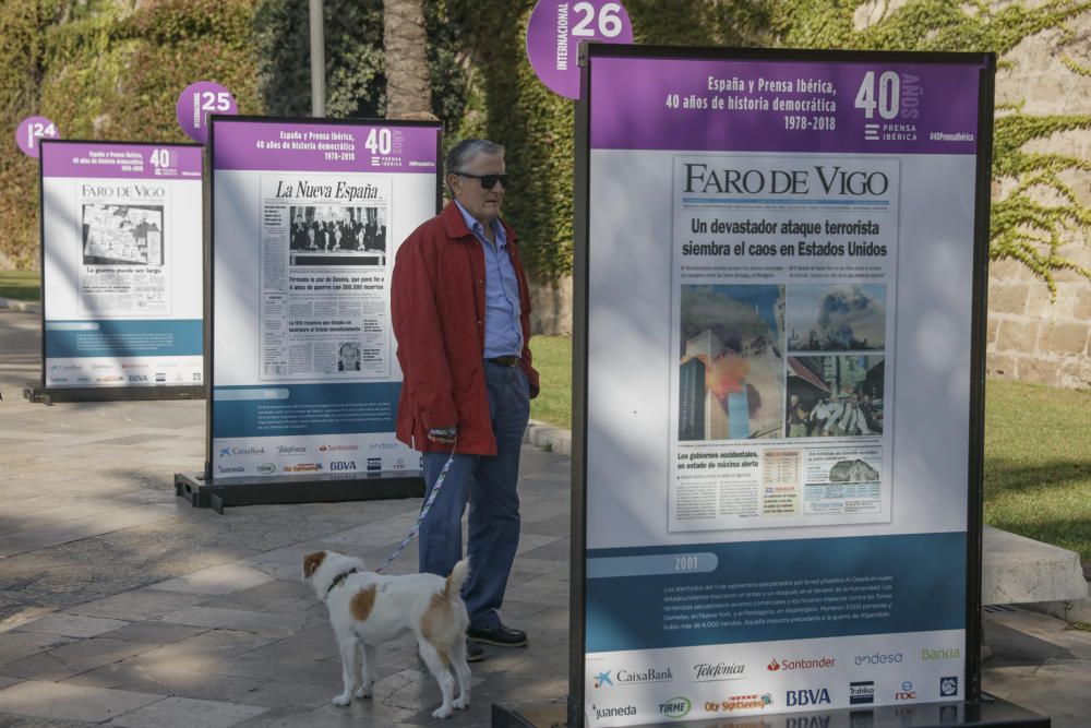 Exposición de aniversario de Prensa Ibérica