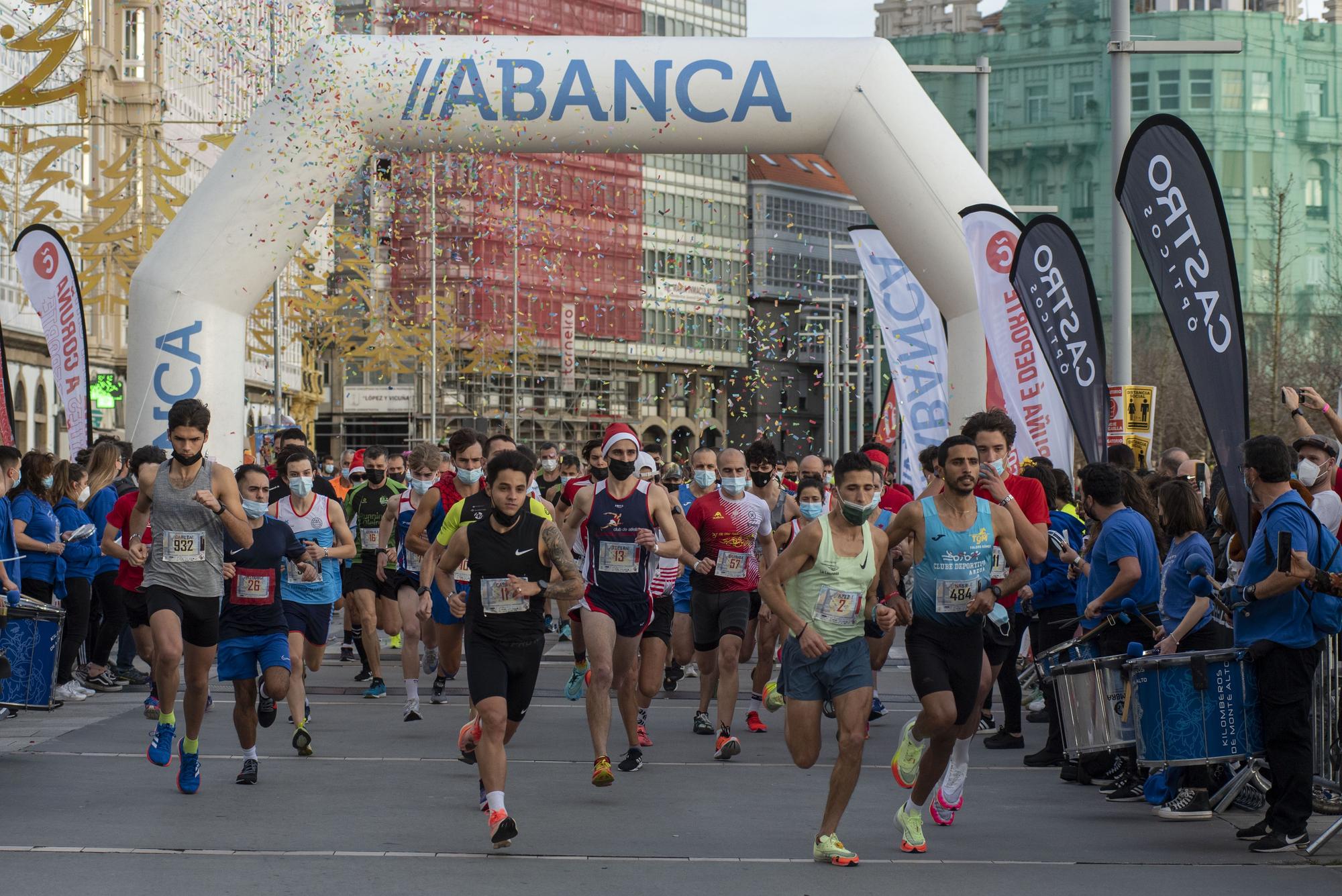 La San Silvestre regresa a las calles de A Coruña para cerrar el 2021