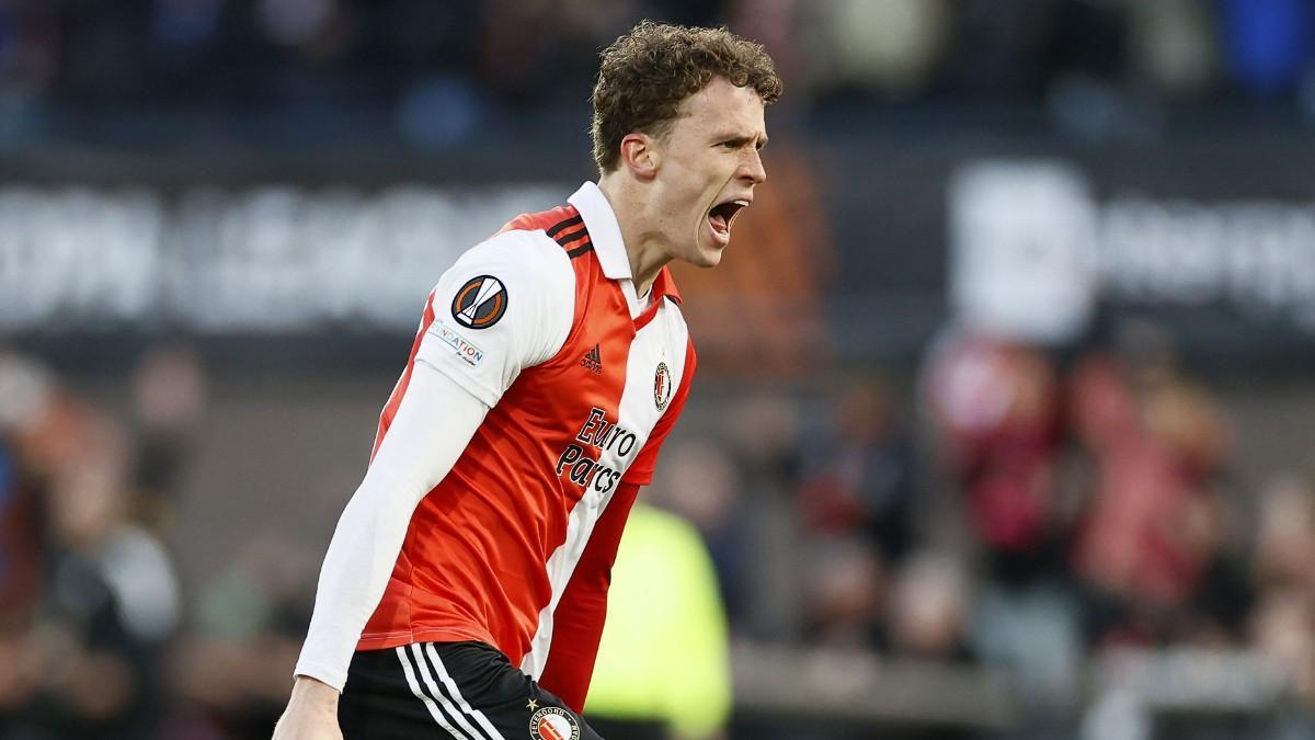 Wieffer dio la victoria al Feyenoord ante la Roma