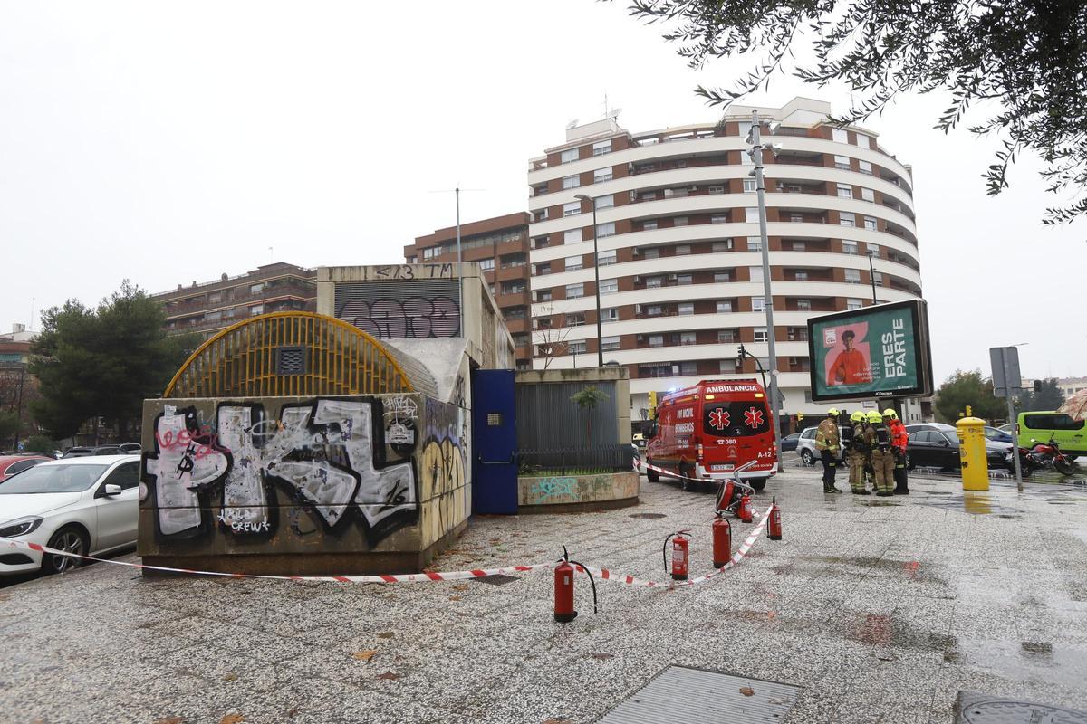 La subestación transformadora Miraflores, en una imagen de archivo de otra incidencia.