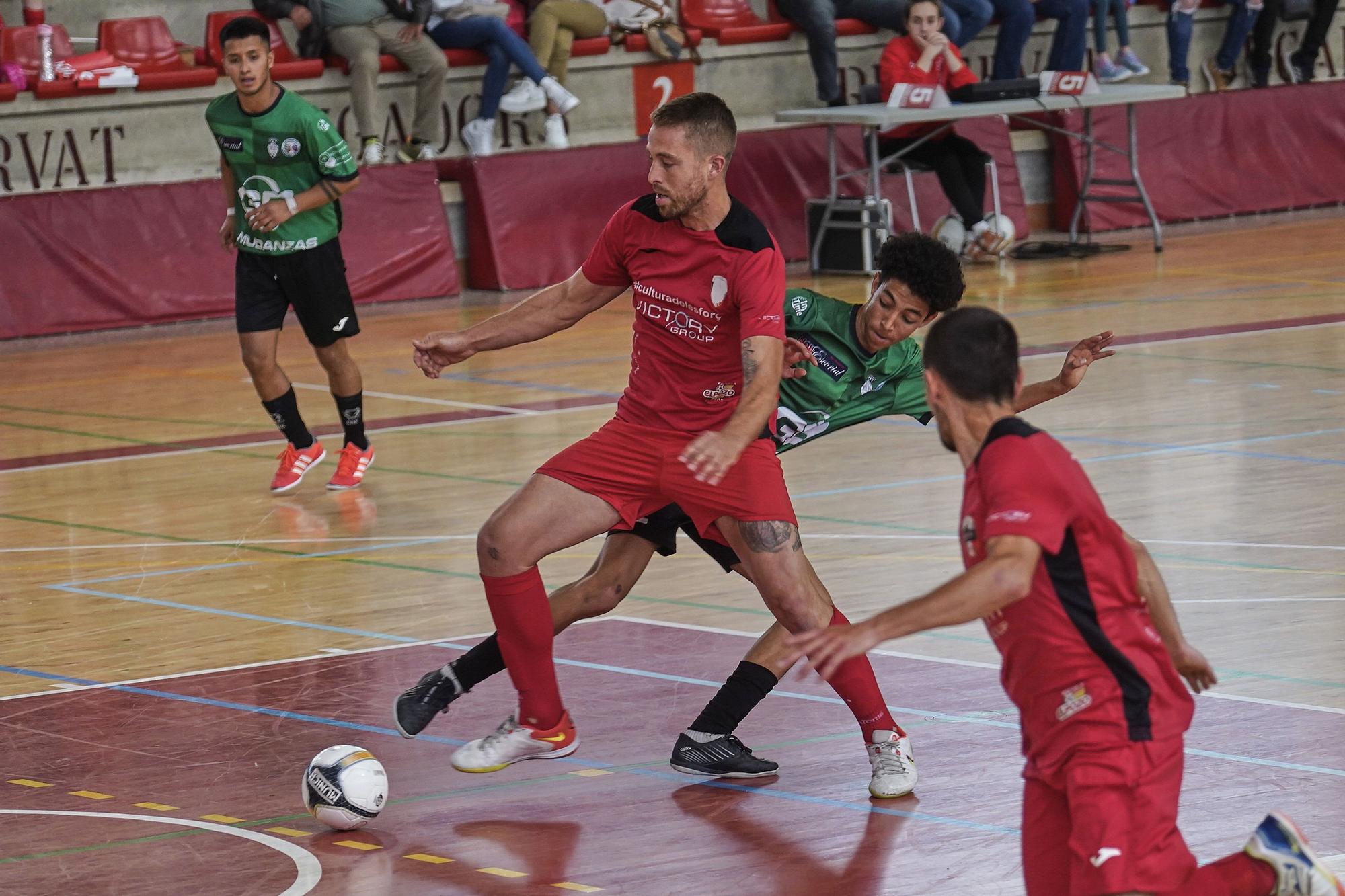 Les millors imatges de l'ascens del Girona Escola de Futbol Sala