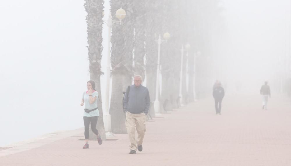 La niebla desde la Explanada