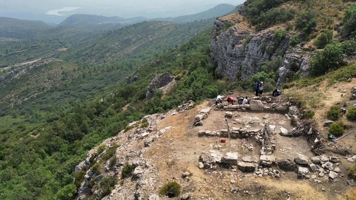 Yacimiento Pico de los Ajos ubicado en Yátova.