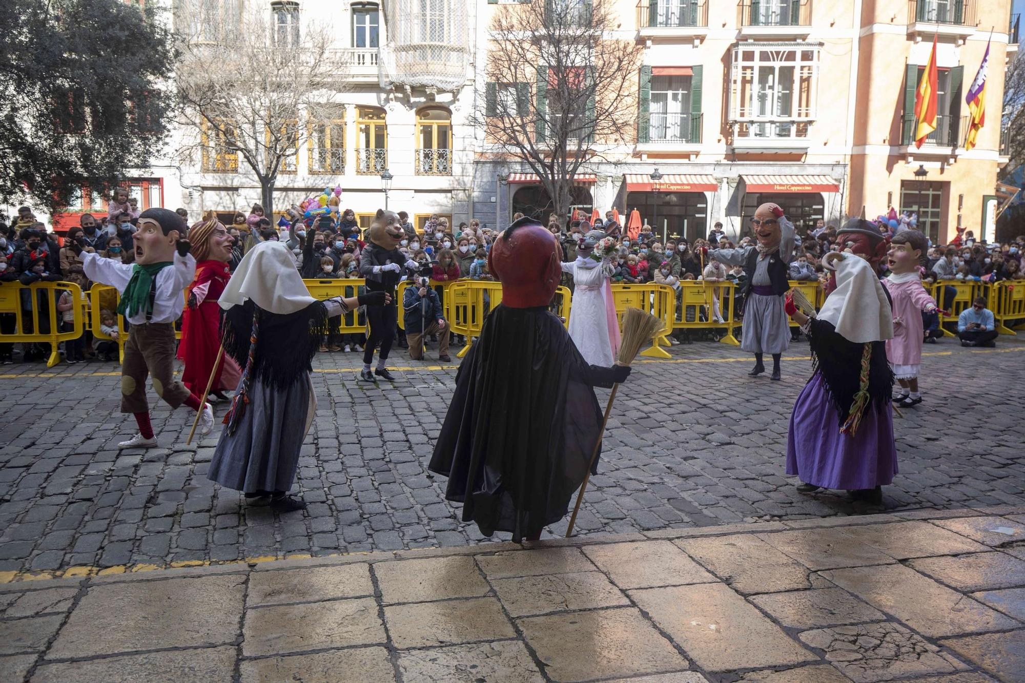 Centenares de personas dan el 'sus' a las fiestas de Sant Sebastià de Palma