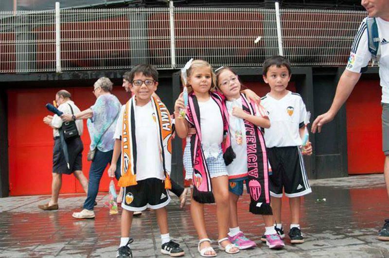 Joaquín, Sara, Sofía y Julián