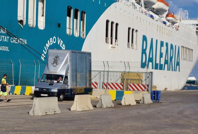 La Peregrina visita Ibiza entre muestras de devoción