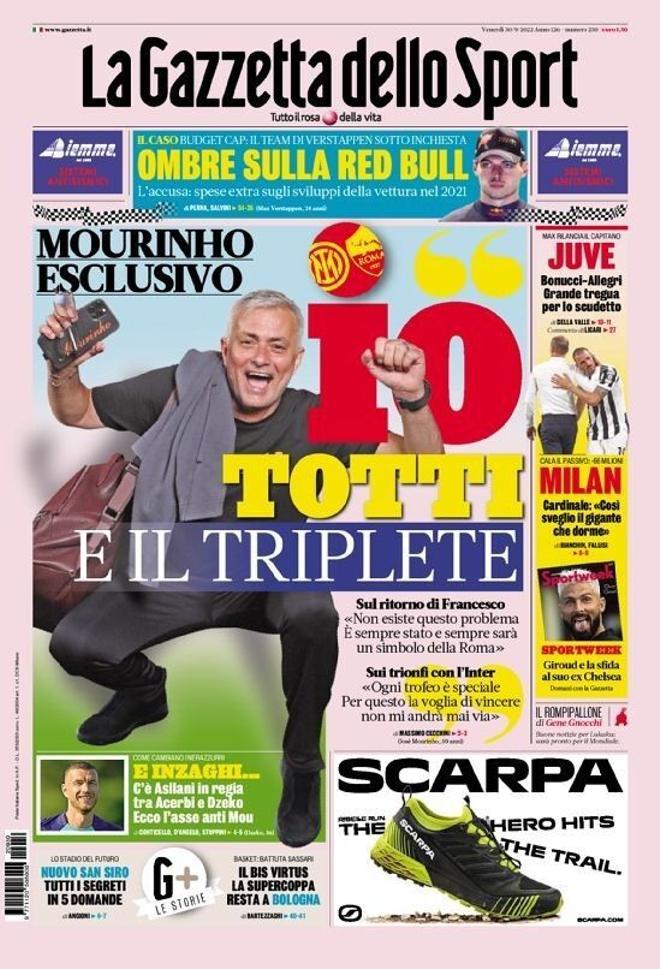 Las portadas de la prensa deportiva de hoy