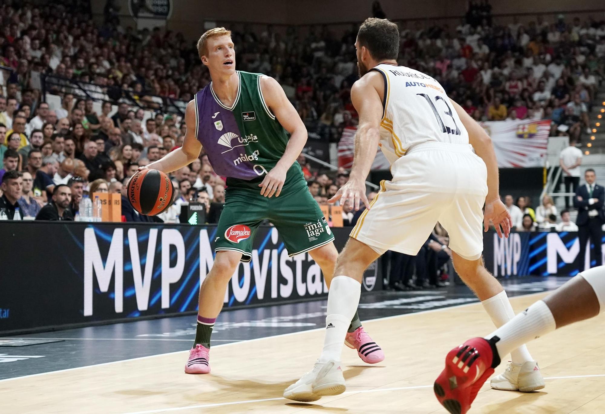 Unicaja - Madrid, final de la Supercopa Endesa 2023