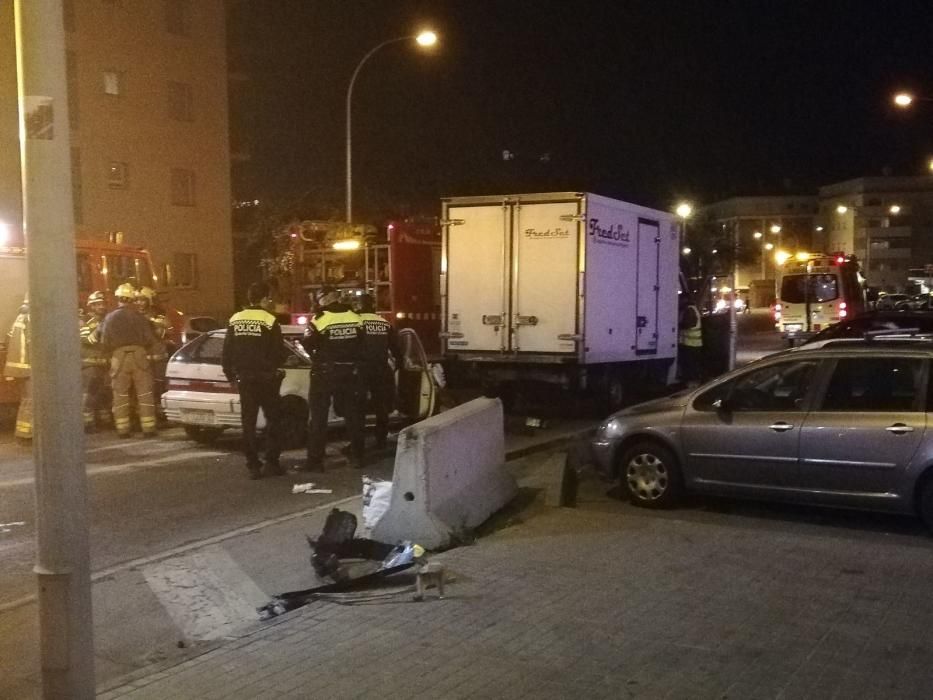 Accident a Figueres