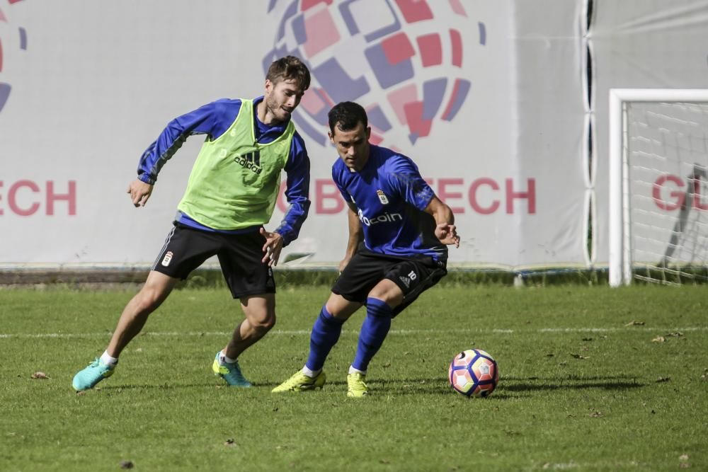 Entrenamiento del Real Oviedo