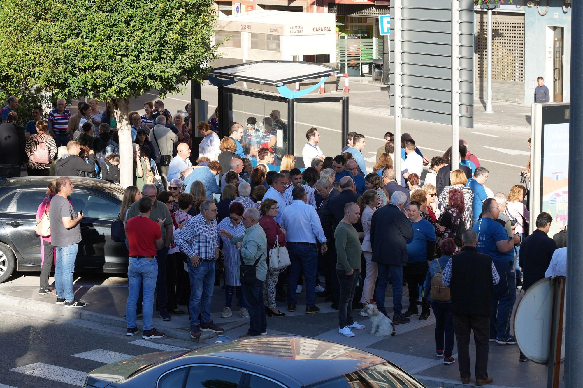 Onda reabre el túnel de entrada al municipio con el gran mural cerámico