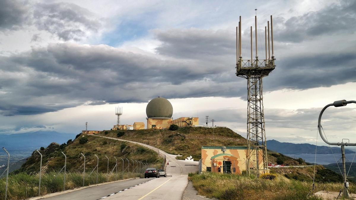 La base militar el Pení amb la seva fisonomia actual.